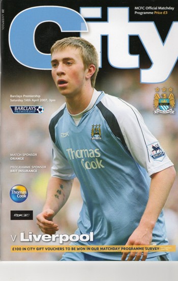Match programme